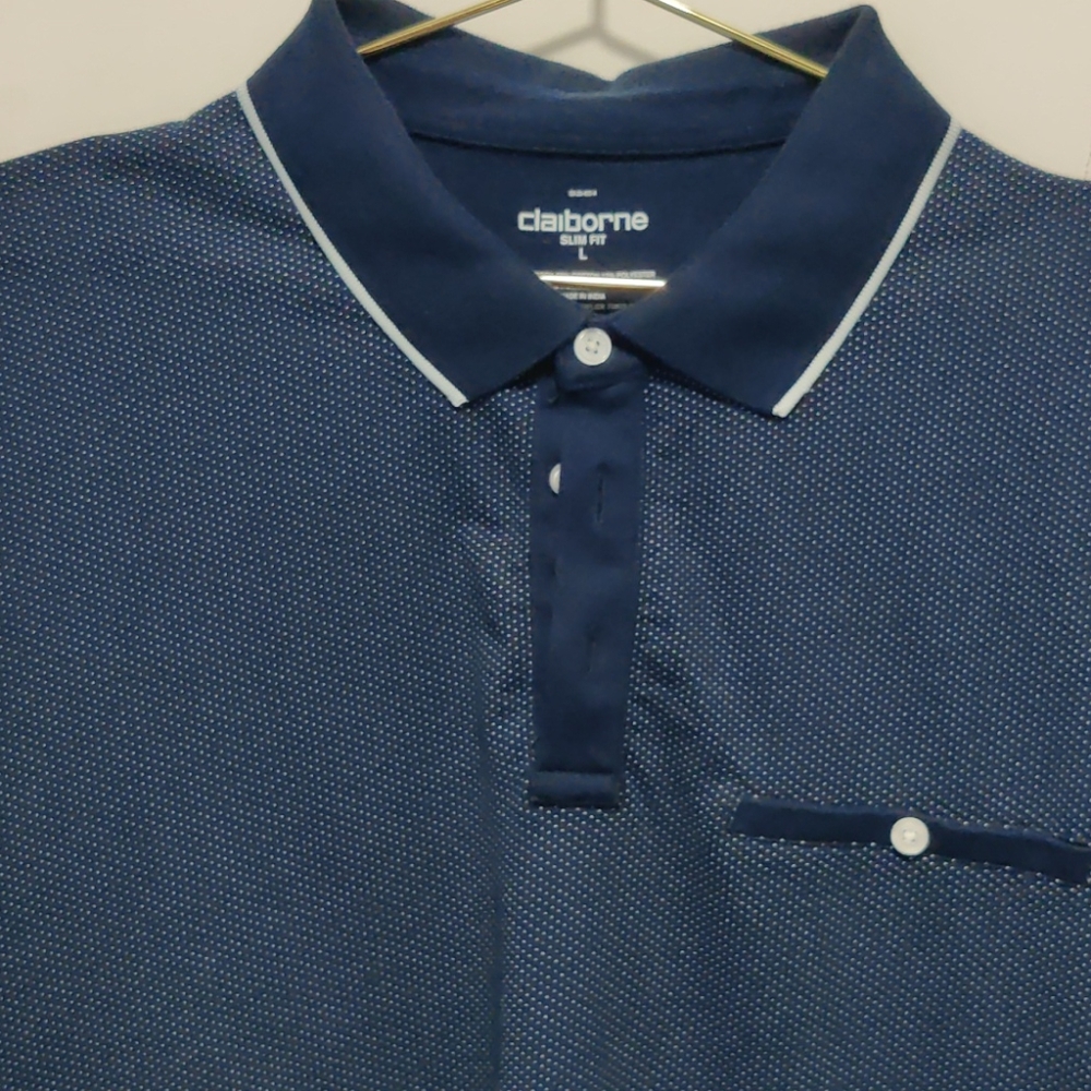 Like New Claiborne Slim Fit Polo